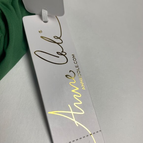 Anne Cole Womens Moss Green Solid High Waist Convertible Swim Bottom Size XL NWT - Picture 3 of 9